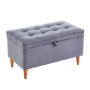 Пуф МФ Мира Анта 40x42x75 см цвет серый