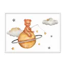 Картина в раме Дом корлеоне Мишка на Сатурне 70x50 см