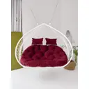 Подушка для 2х-местного подвесного кресла Everena double bordo1 115x150 см красная