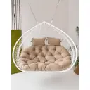 Подушка для 2х-местного подвесного кресла Everena Outdoor double beige1 115x150 см бежевая