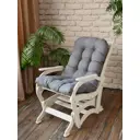 Подушка для кресла-качалки Everena home gray 110x50 см серая