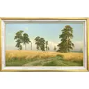 Картина в раме Ци адамант Репродукция И. И. Шишкина Рожь 51x30 см