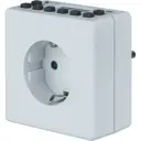 Розетка с таймером электронная Navigator 61 556 NTR-E-S02-WH 8 A 3500 Вт IP20