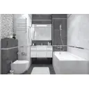 Керамическая плитка Laparet х9999281817 25x50см 1.5 м² цвет графит, цена за упаковку