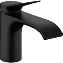 Смеситель для раковины Hansgrohe Vivenis 75010670 однорычажный, цвет черный матовый