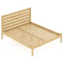 Кровать с реечным основанием Solarius Классика 120x200 см массив сосны цвет бежевый