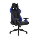 Игровое кресло Бюрократ Viking 5 Aero ткань цвет черный/синий