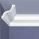 Плинтус потолочный Bello Deco 2000x85x5мм белый 1 шт