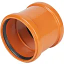 Муфта двойная наружная 110 мм