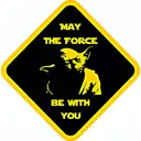 Постер House interio Йода 32x32 см