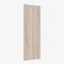 Дверь для шкафа-купе Лофт-Комплект Двери Найди 70.40x245.50x3 см сталь цвет белый глянец/дуб сонома