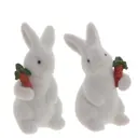 Фигурка декоративная Заяц L6 W7 H12 см 2 варианта