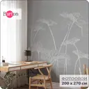 Фотообои флизелиновые Barton wall Цветы Растения 200x270 см F01602-G