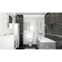Керамогранит Laparet Crystal х9999213199 kra 40x40см цвет черный