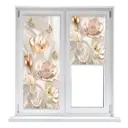 Рулонная штора Divino DelDecor 43x170 см цвет бежево-золотистый MRB-0343