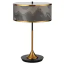 Настольная лампа Odeon light Bergi 5064-2t цвет жёлтый/золотой