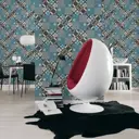 Обои флизелиновые As creation 0.53 м синие 37684-2