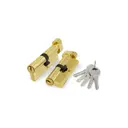 Цилиндровый механизм (100 ZM/60) 1000ZMKnob60(25+10+25) PB латунь 5Key с вертушкой