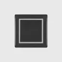 Выключатель перекрёстный встраиваемый Aling-conel Prestige 608.212 1 клавиша цвет серый/графитовый