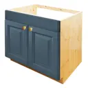 Кухонный шкаф под мойку Дом мебели из сосны Весури 80x85x50 см дерево цвет сосна