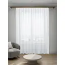 Тюль на шторной ленте Decofest Марио 300x320 см цвет белый