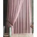Тюль органза Дождик р-р 500x250 цвет розовый на шторной ленте