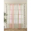 Тюль на шторной ленте At Home Коплио 150x280 см цвет белый