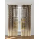 Тюль на шторной ленте At Home Гирили 150x260 см цвет коричневый