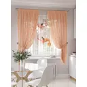 Тюль на шторной ленте At Home Ликинс 300x150 см цвет белый