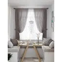 Тюль на шторной ленте At Home Ронтирос 300x150 см цвет белый