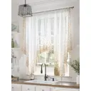 Тюль на шторной ленте At Home Оменвис 200x145 см цвет белый