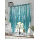 Тюль на шторной ленте At Home Оливенс 200x145 см цвет белый