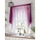 Тюль на шторной ленте At Home Лерменс 200x145 см цвет белый