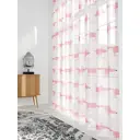 Тюль на шторной ленте At Home Римансо 150x280 см цвет белый