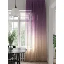 Тюль на шторной ленте At Home Фертинс 150x280 см цвет фиолетовый, сиреневый