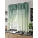 Тюль для кухни на шторной ленте At Home Рамио 150x180 см цвет зеленый