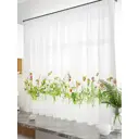 Тюль для кухни на шторной ленте At Home Монтефано 300x150 см цвет белый