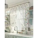 Тюль на шторной ленте At Home Лифор 300x150 см цвет белый