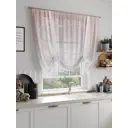 Тюль на шторной ленте At Home Малникрос 150x150 см цвет белый