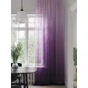 Тюль на шторной ленте At Home Кавирнес 150x280 см цвет фиолетовый, сиреневый