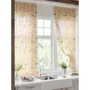 Тюль для кухни на шторной ленте At Home Манрист 150x180 см цвет бежевый