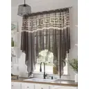 Тюль на шторной ленте At Home Ревинес 200x145 см цвет темно-коричневый