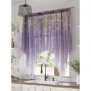 Тюль на шторной ленте At Home Нелонвис 200x145 см цвет фиолетовый