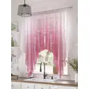 Тюль на шторной ленте At Home Лемертис 200x145 см цвет розовый