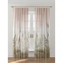 Тюль на шторной ленте At Home Флемини 150x260 см цвет белый