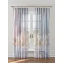 Тюль на шторной ленте At Home Бокеш 150x260 см цвет синий, голубой