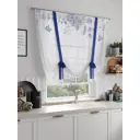 Тюль на шторной ленте At Home Манвитрес 150x150 см цвет белый