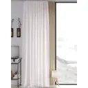 Тюль на шторной ленте At Home Валикнерс 150x260 см цвет белый