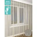 Штора на шторной ленте Inva органза "Дождик" 400x260 см цвет шампань