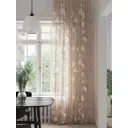 Тюль на шторной ленте At Home Фенмортен 150x280 см цвет бежевый